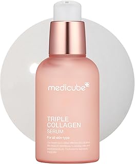Medicube Triple Collagen Serum 1.85 fl.oz - Nourish dull skin with Triple Collagen Complex - A lightweight serum with Niac...