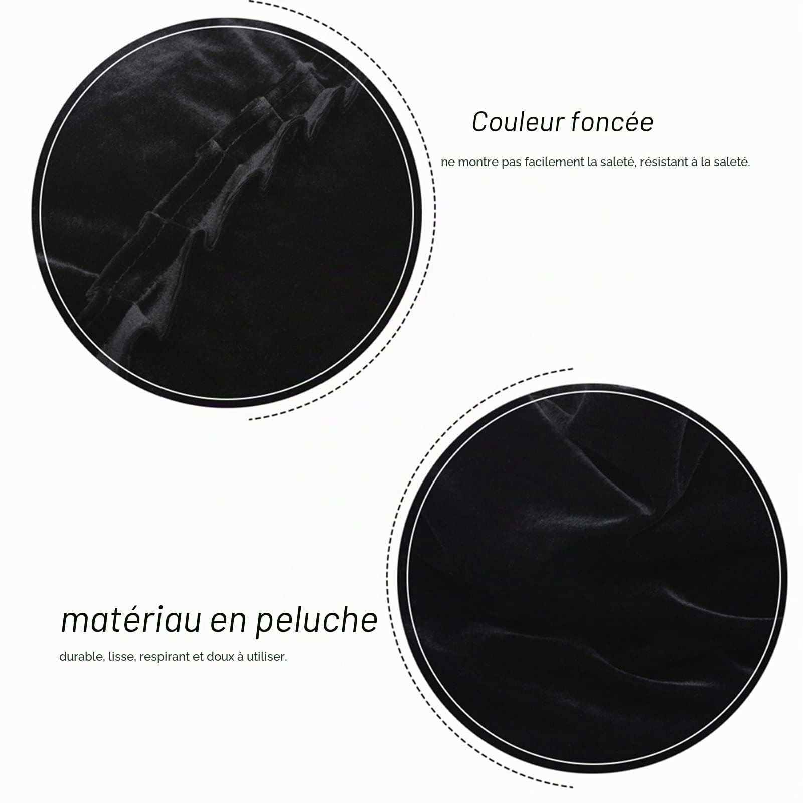Housse de Piano Droit, Couverture de piano Droit épaissie pour Clavier de Piano Droit Anti-poussière Lavable pour Piano Vertical et Tabouret Double 158 X 45 X 112 Cm(Le noir)