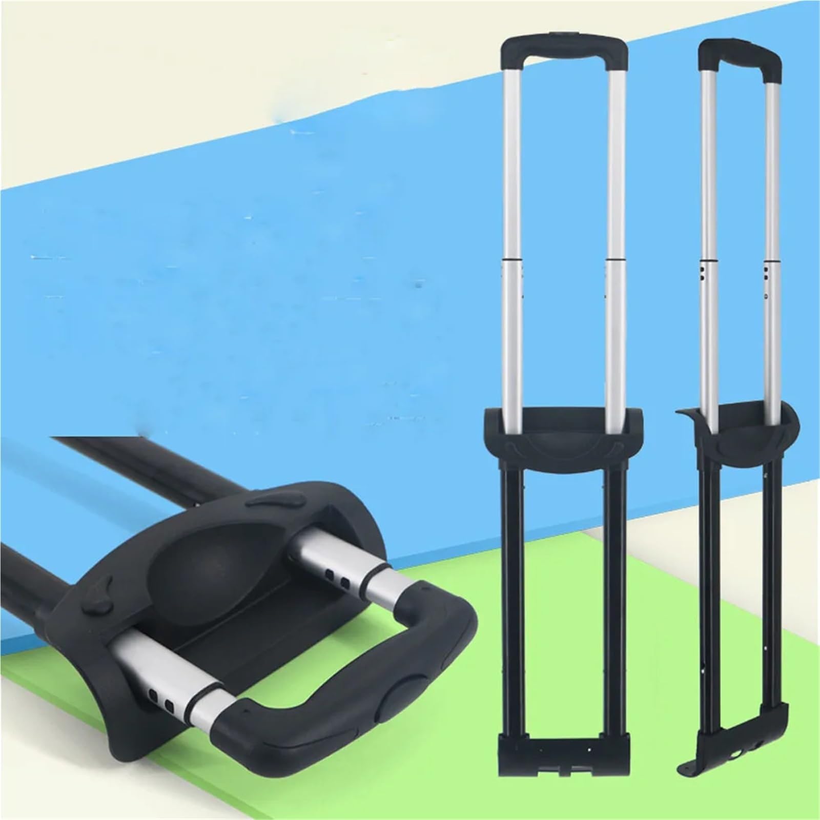 Pièces détachées for valises télescopiques, Sacs de Voyage, trolleys/valises, Barres Rechange, Accessoires réparation for poignées Bagages pour Valise Bagage(Size 3)