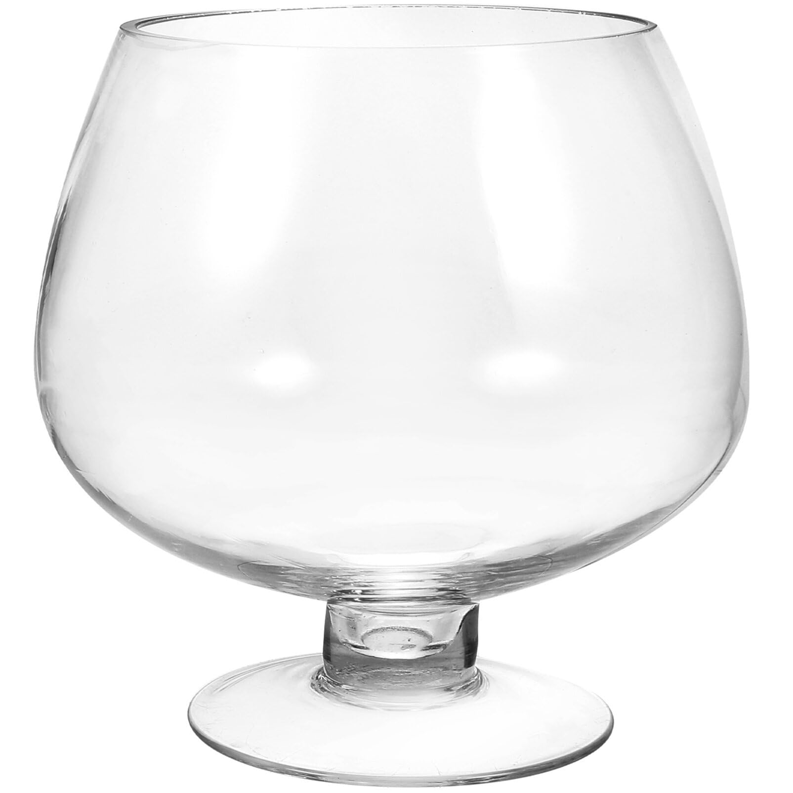 Yardwe Cuenco De Cristal con Burbujas Pecera De Cristal para Cócteles Y Bebidas Vaso De Margarita Grande De 17X17cm Vaso De Cerveza Estilo Copa Grande Cuenco Redondo Terrario Globo