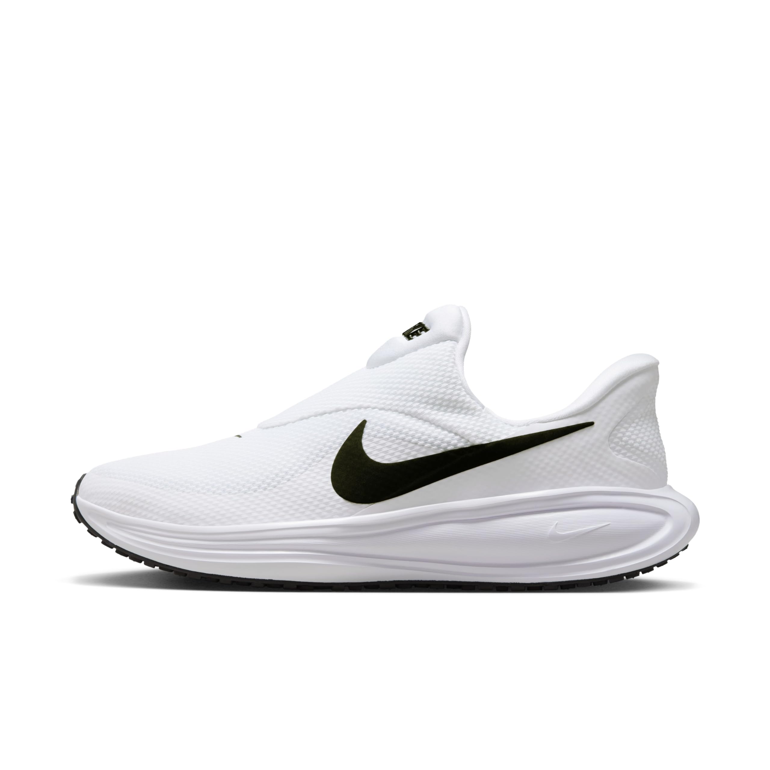 Nike NIKE REVOLUTION 8 EASYON mens Slip-On Shoes 45 EU WHITE/BLACK-WOLF GREY