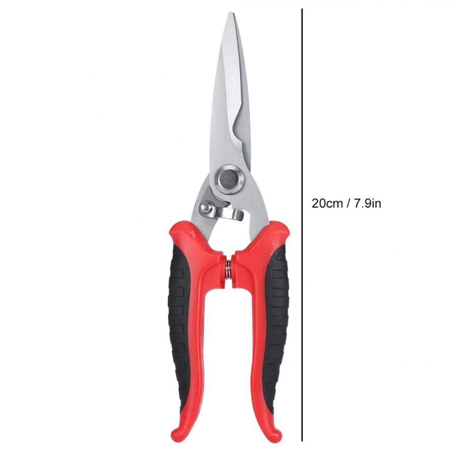 Gartenschere für die Gartenarbeit, 20 cm, 20,3 cm, Gartenschere, Cutter, Pflanzenschere für den Hausgarten, Astschere, Handwerkzeug, Gartenschere,