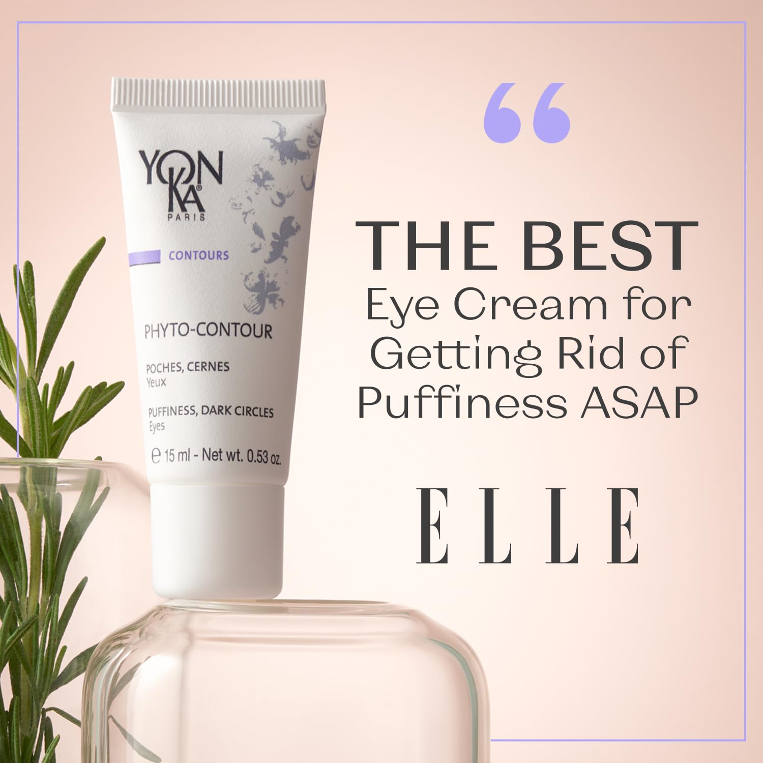 Yon-Ka Phyto-Contour Eye Cream (200 ml) Anti-Aging Under Eye Cream for Dark Circles and Puffilness, Tone and Firm with Vitamin E and Aloe Vera, Paraben-Free