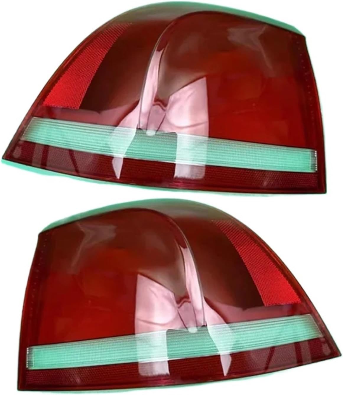 tail light lens Compatible With VW For Touareg 2016 2017 2018 Car Outer Taillight Shell Rear Signal Parking Lights Cover(A pair)