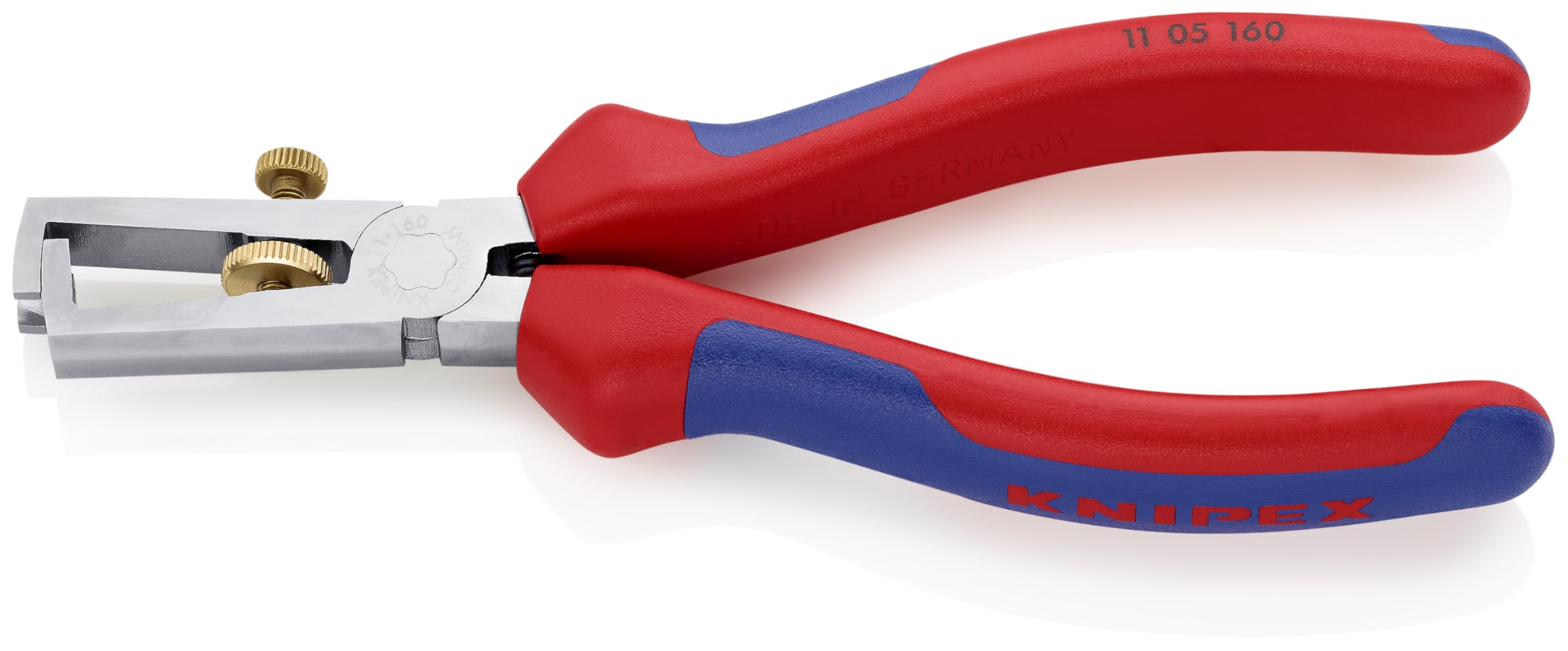 Knipex 1105160 end-type pelacables con agarre, 6,25 Pulgadas