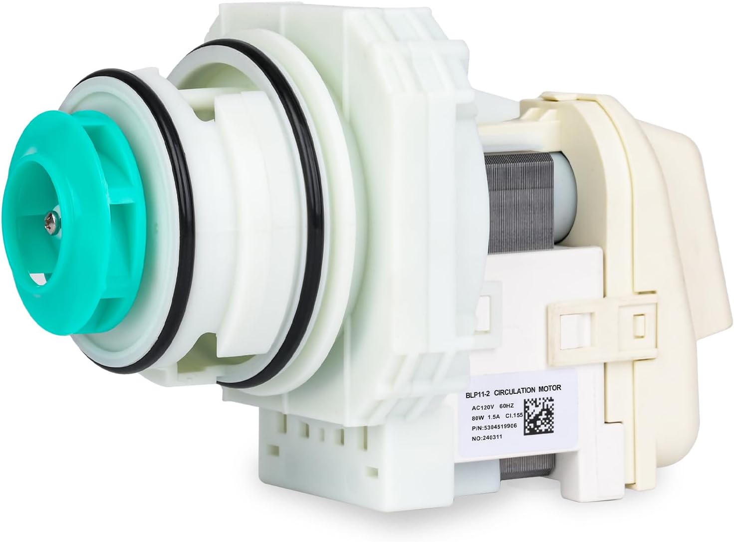 Upgrade 5304519906 Dishwasher Pump and Motor Assembly, Suitable with Frigidaire Dishwasher Pump, Ikea White-Westinghouse Dishwashers, 5304519906 Pump Replaces AP6840161 PS12712308 EAP12712308