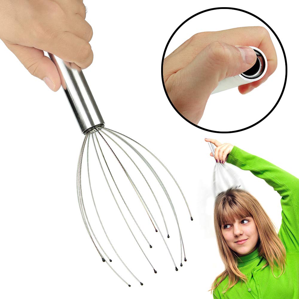 flamingo wireless vibrator Head Massager Spider Hands-Free Electric