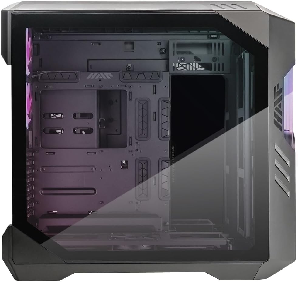 Cooler Master HAF 700 EVO PC Case side view with tempered glass