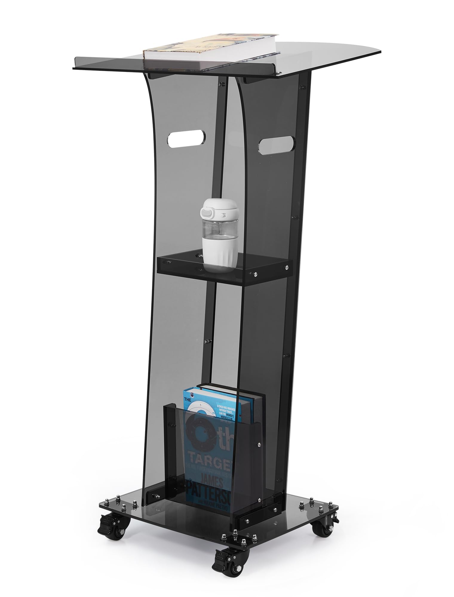 Buy HODLBIT Acrylic Podium Stand, Pulpits for Churches, 45inch Modern