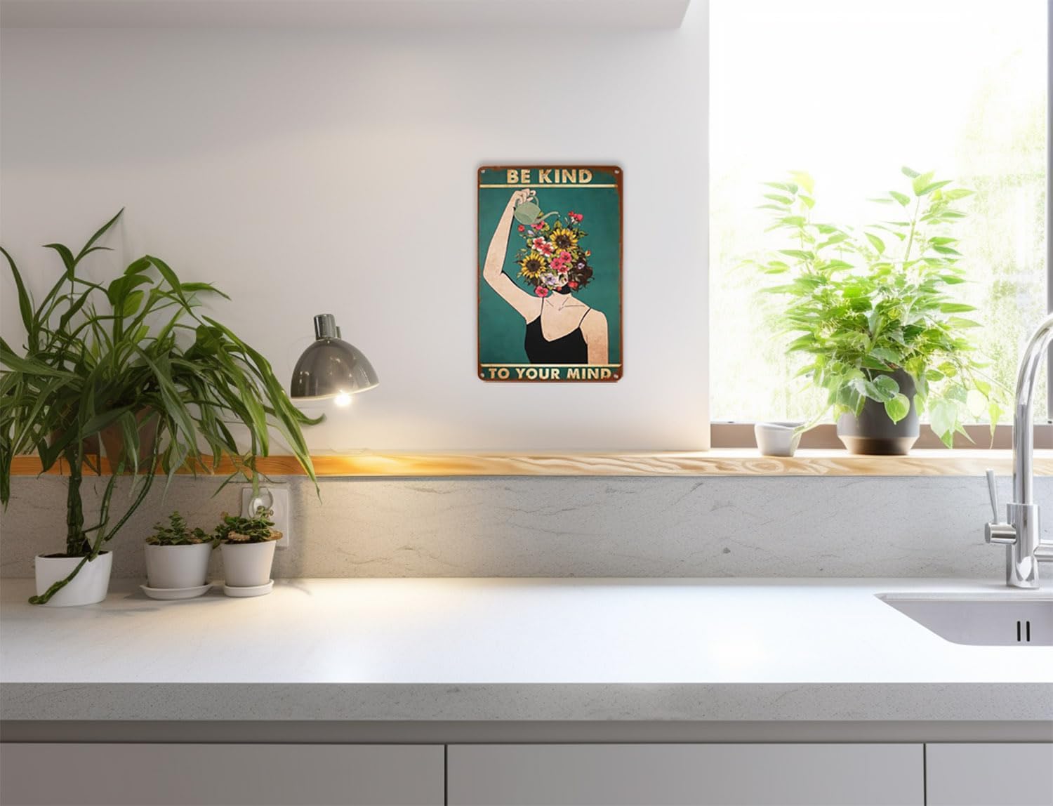 Be Kind to Your Mind Metal Sign