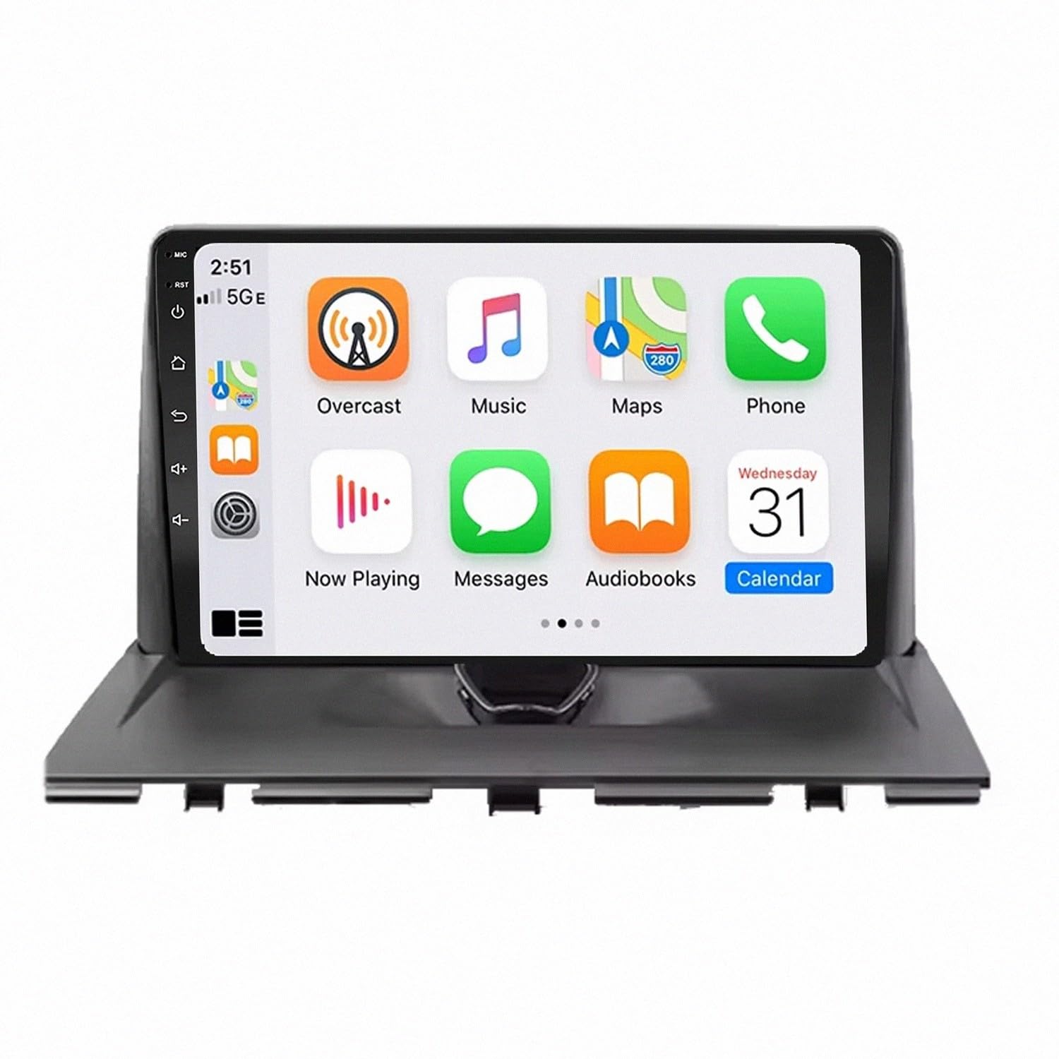 Bezprzewodowy System Audio Dla Apple Carplay dla Peugeot Expert 2 G9 2007-2017 Przenośny Ekran Dotykowy Carplay Z Siri, Bluetooth, Nadajnikiem, Sterowaniem, 8 Rdzeń 4G+64G