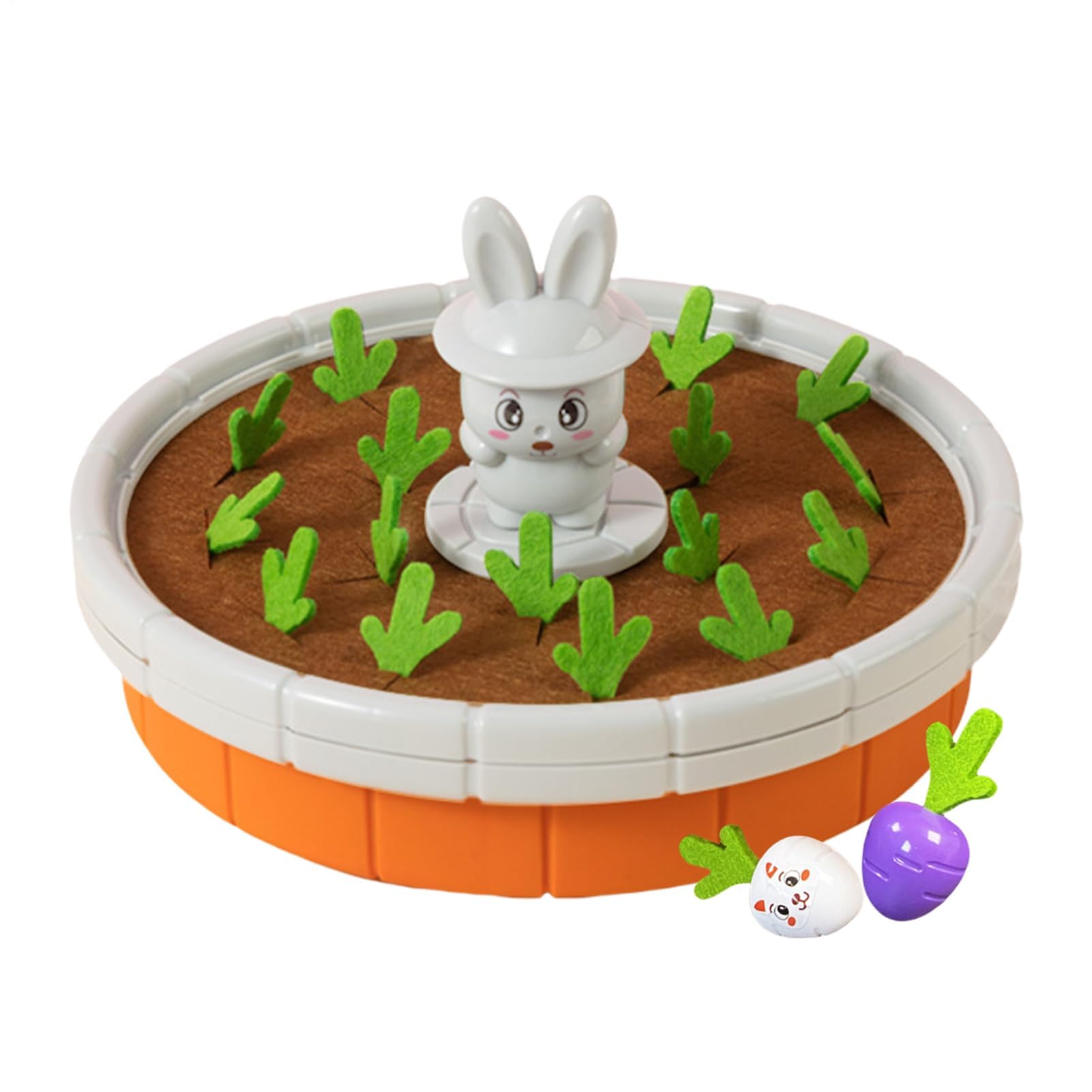 Muiltvoe Radish Sorting Game - Radish Pulling Educational Activity - Color Sorting Matching Kids Game - for Boys Girls Preschoolers Home Classroom Travel Kindergarten Party