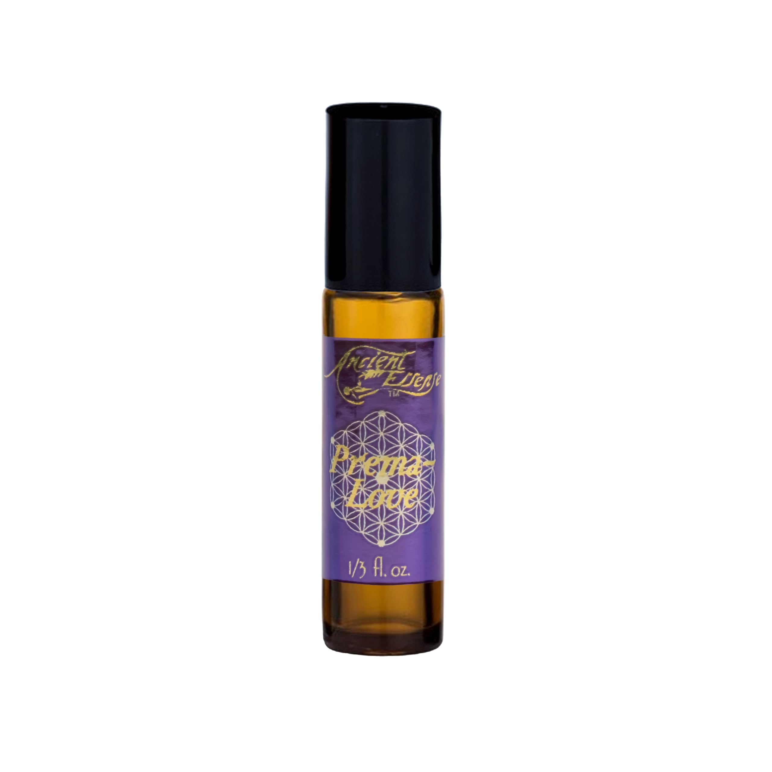 Ancient Essence Prema Love Roll On Essential Oil Embrace Love & Devotion Rejuvenates Skin Aromatherapy Calming & Relaxing Therapeutic Grade (1/3 FL OZ)