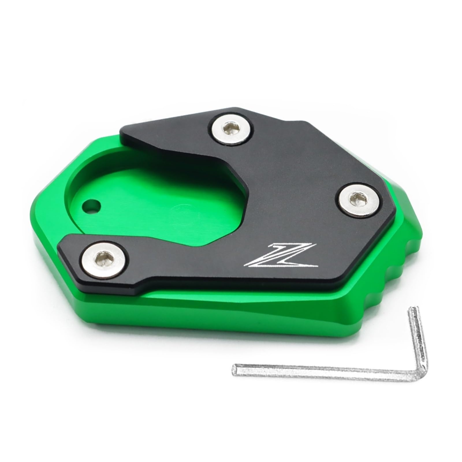 Béquille pied latérale Kawasaki Z650 ER6N pour stabiliser sur sol meuble