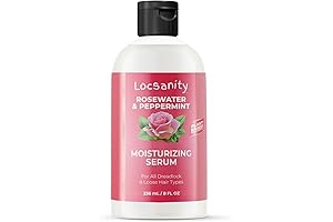 Locsanity's Rosewater Enriched Elixir for Nourished Locs