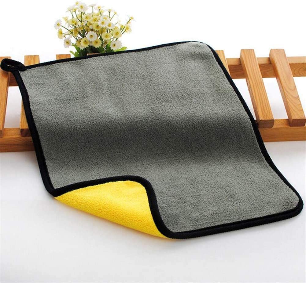 VMITRA 40x40cm 700GSM Super Absorben Multipurpose Microfibre Cloth for Car Cleaning Random Color (1)