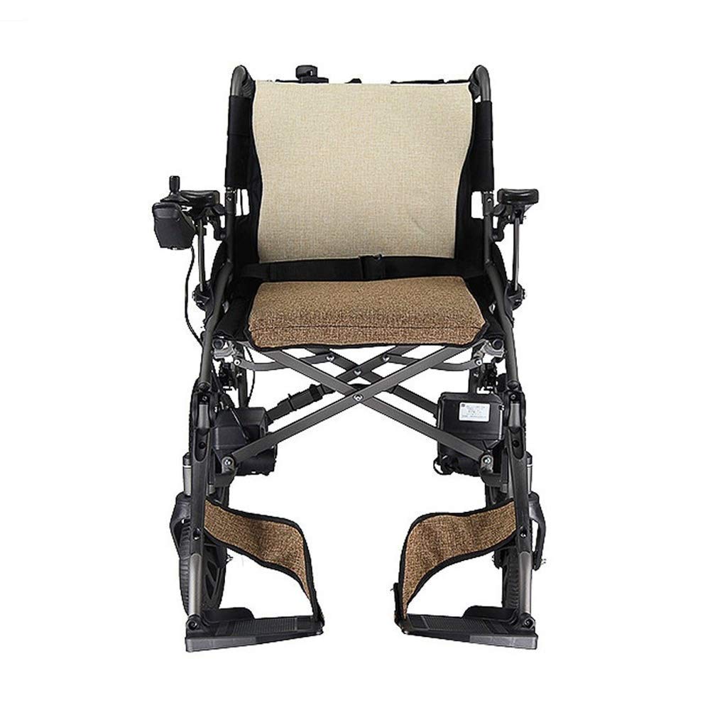 Buy JUNZHEN Foldable Electric Wheelchairs, Lightweight Wheelchair, turn