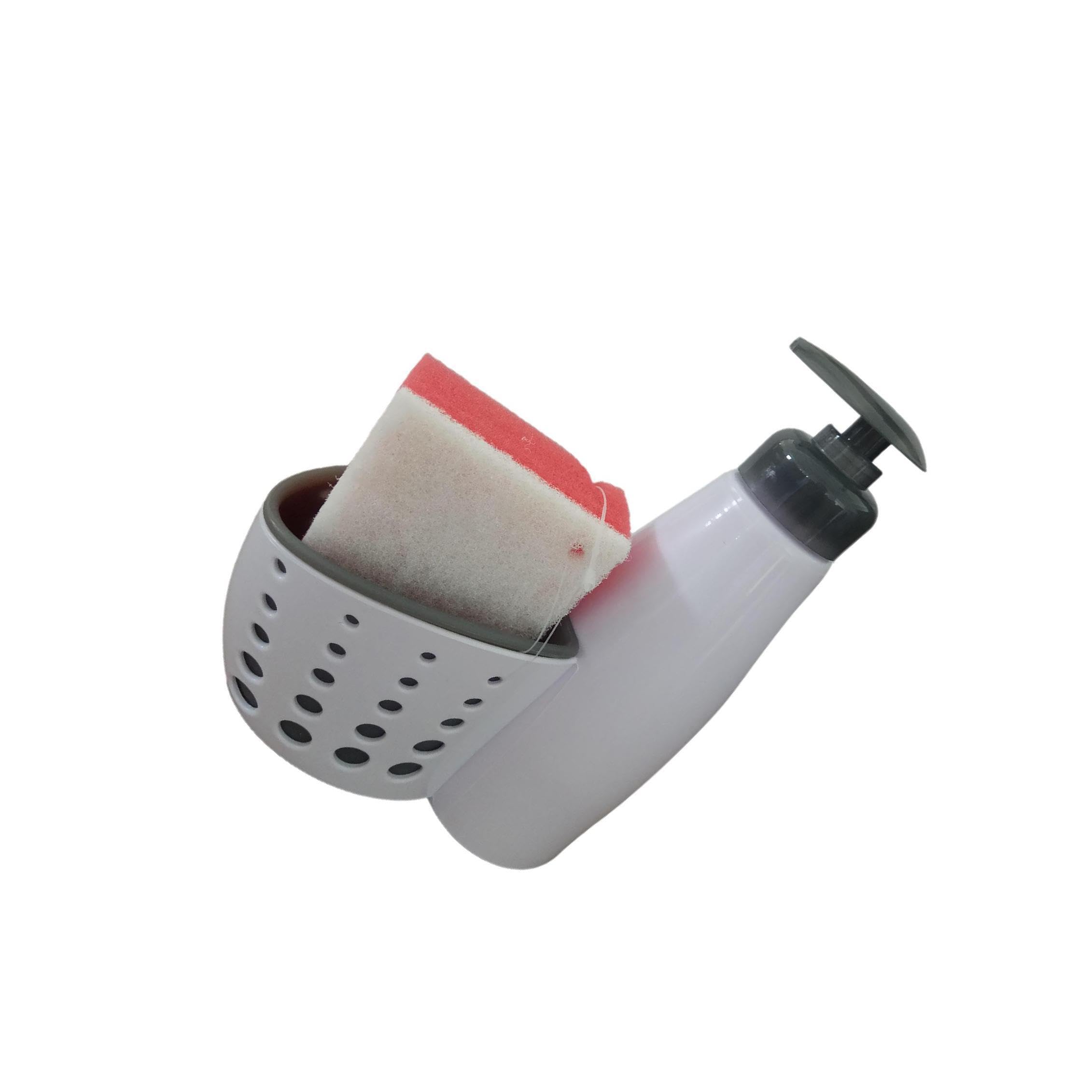CYDZSRA 350ml Kitchen Soap Dispenser Liquid Pump Bottle Offers Simple Dispensing Solution For Everyday Needs Strong And Durable Soap Dispenser Sponge Holder For Kitchen Sink