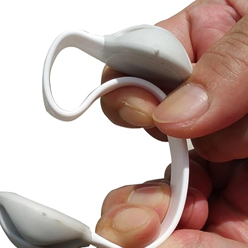 Miniatura 4 de Coralpearl Clips de caída de cables de escritorio no adhesivos, soporte para cable de mesa, abrazadera de gestión de cables pequeña extraíble,