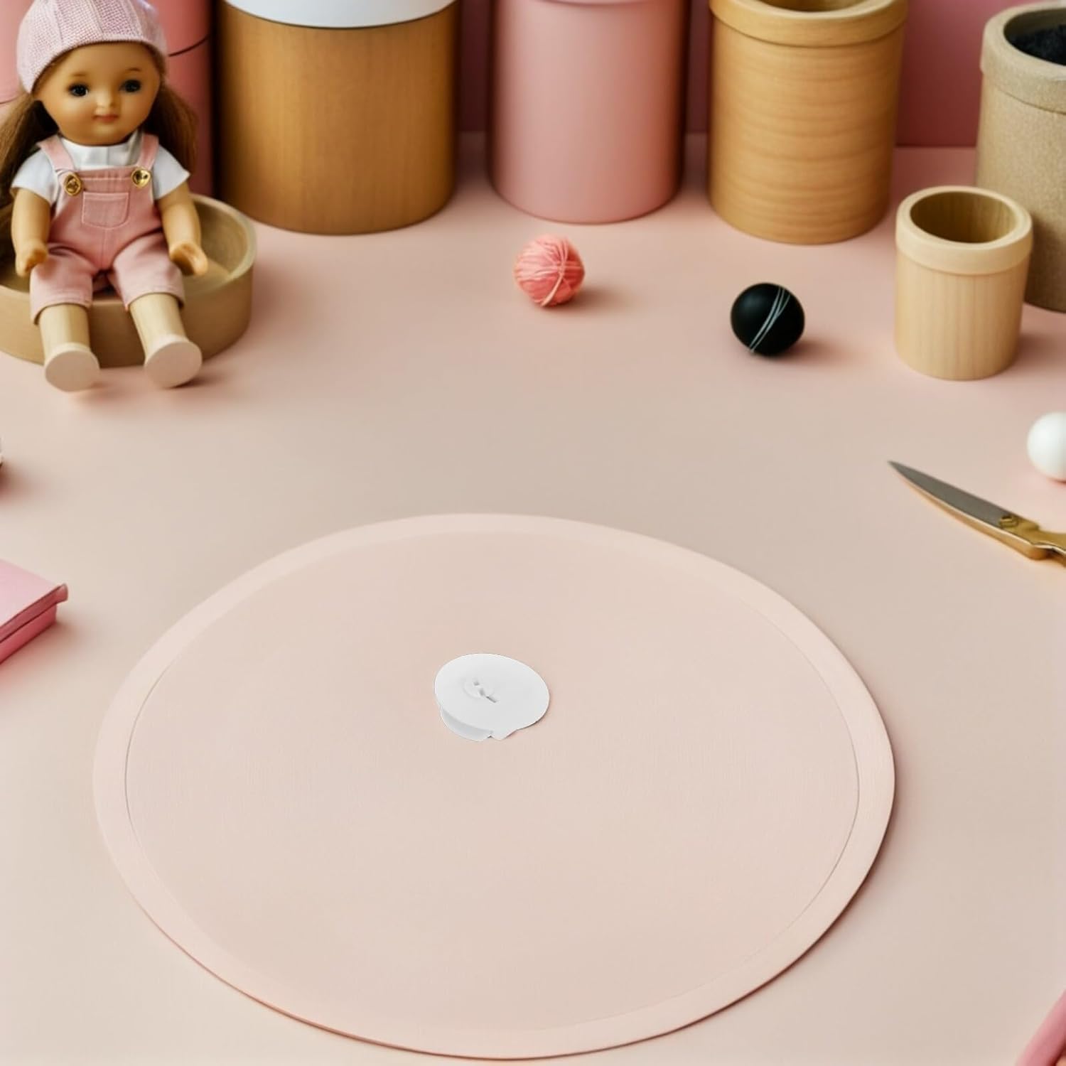 TOYANDONA 8pcs White Piggy Bank Stoppers with Lock and Key, 4cm round Plastic Replacement Saving Box Plugs for Coin Jar Money Box, Secure Piggy Bank Hole Covers and Adults