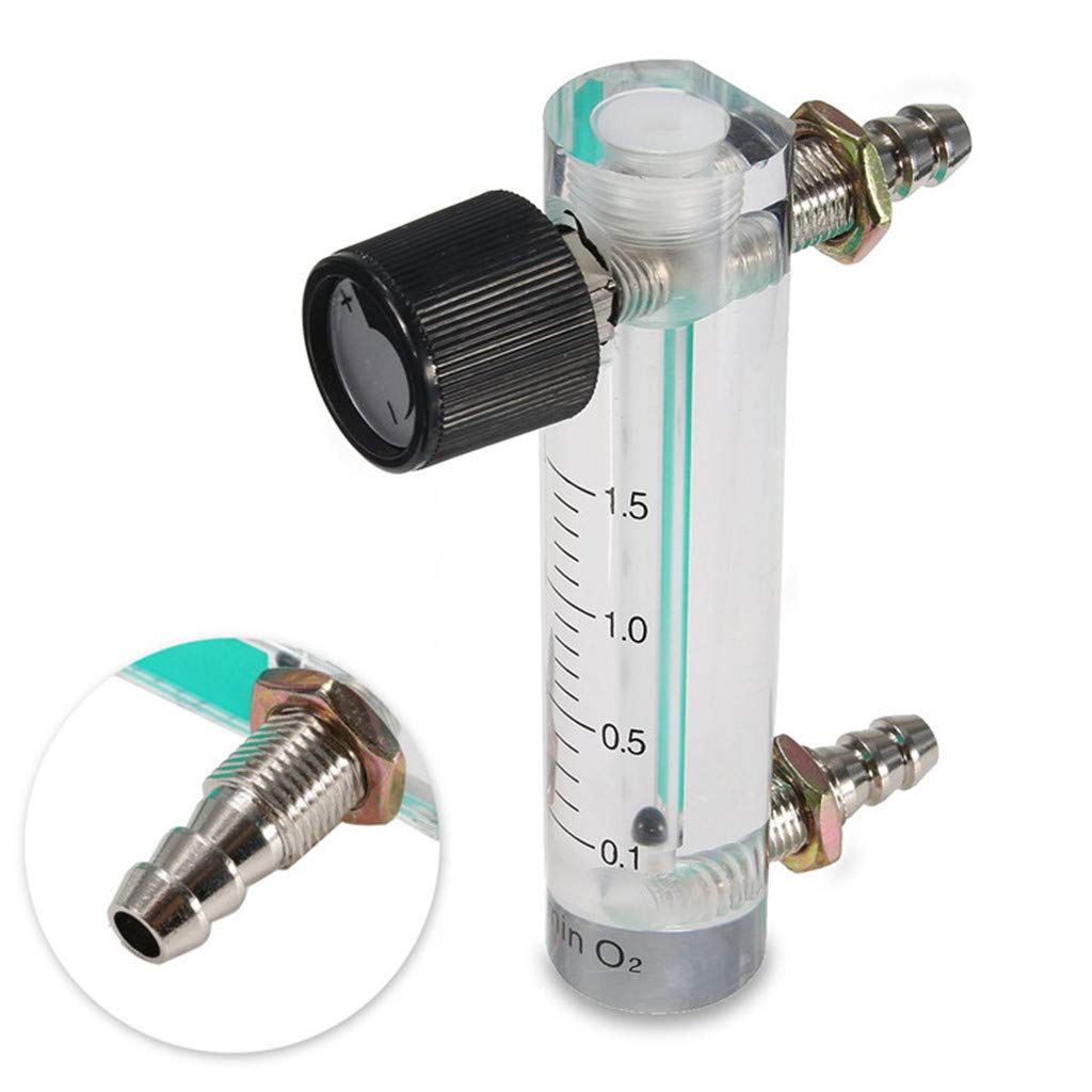 Sauerstoff Luftdurchflussmesser 0–1 5 L/min/Gasdurchflussmesser Mit Metallanschluss Für Sauerstoff Luft Gaskonzentratoren In Industriellen Situationen