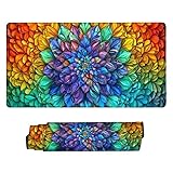 マウスパッド 大型 ゲーミング マンティーロカラー マウスマット デスクマット 特大 おおきい キーボードパッド ゴム底 防水手入れ簡単 快適操作性 滑り止め 耐久性 良い おしゃれ かわいい サイバーカフェ オフィス最適 適度な表面摩擦 女性へのプレゼント 80 x 40cm s-528