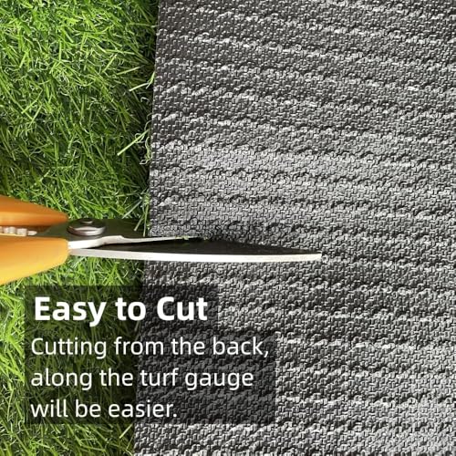Image of Blush & Bloom 25mm Artificial Grass Mat for Balcony | Green Grass Carpet for Balcony | All-Weather Home and Office Edition (Size - 1.5 X 3 Feet | Green grass Capet for Balcony)