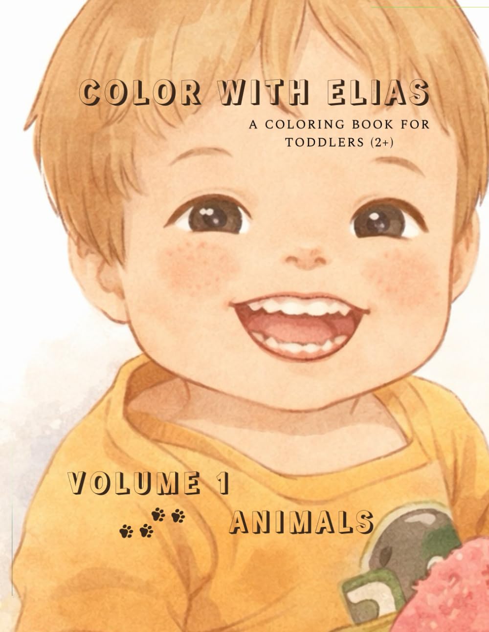 Color with Elias: Volume 1, ANIMALS (Colore avec Elias)