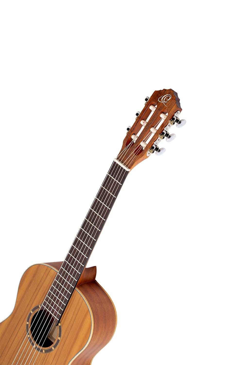 Ortega Guitars Gitara Klasyczna 1/2 – Seria Family – W Zestawie Z Pokrowcem – Cedr, Mahoń, Wykończenie Naturalne (R122-1/2)