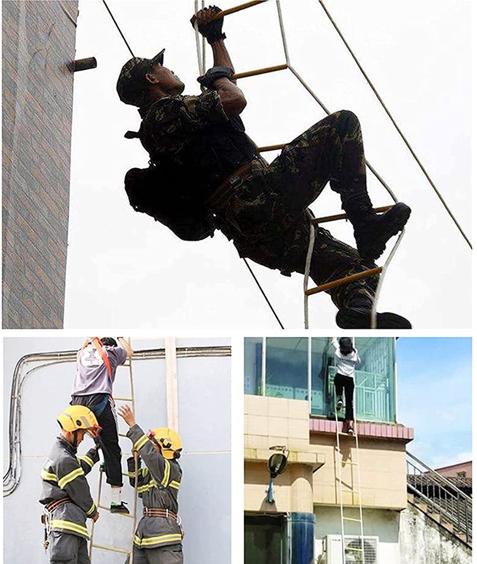 Touwladder - dakladder - 10 meter