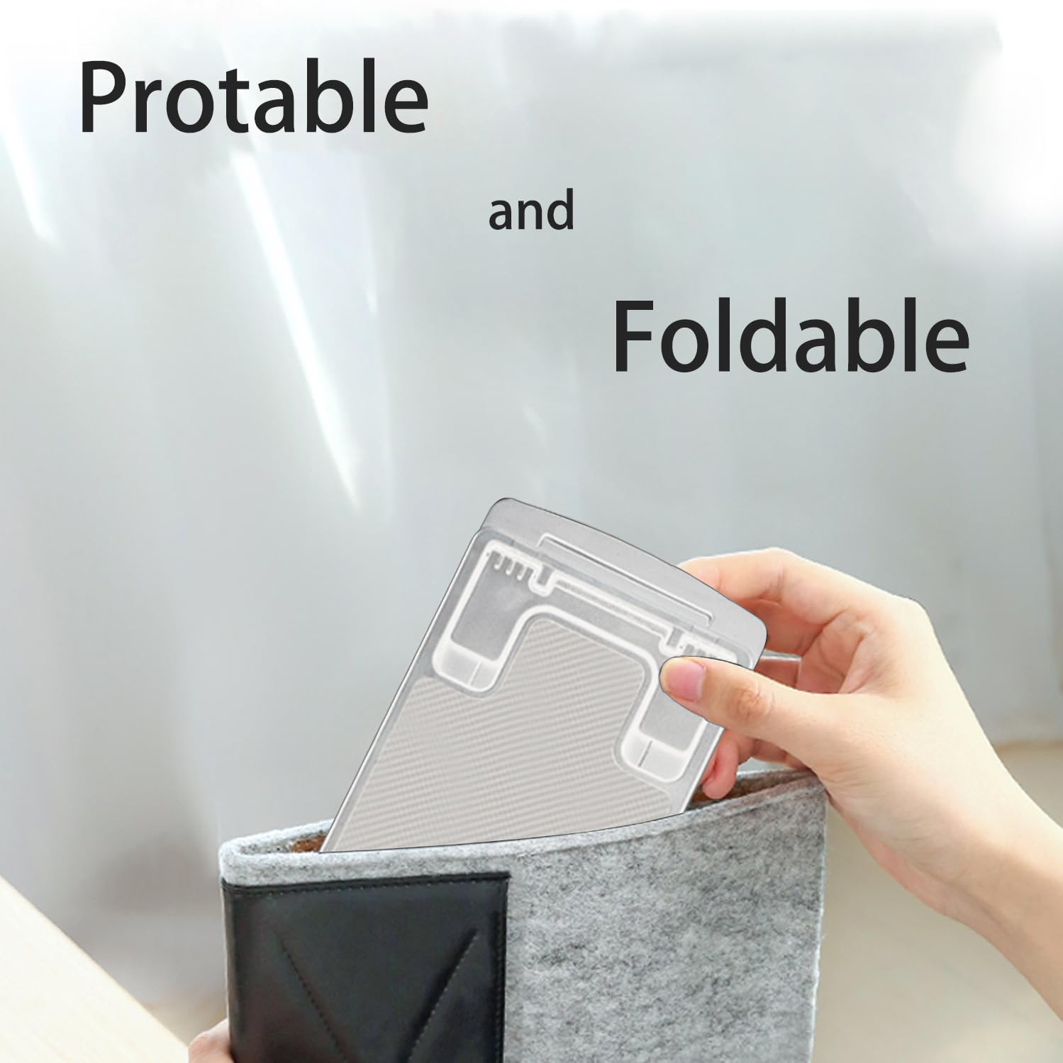 Soporte para teléfono celular, plegable y portátil, soporte para teléfono de viaje, ángulo ajustable, compatible con todos los teléfonos móviles, tabletas, base estable y antideslizante