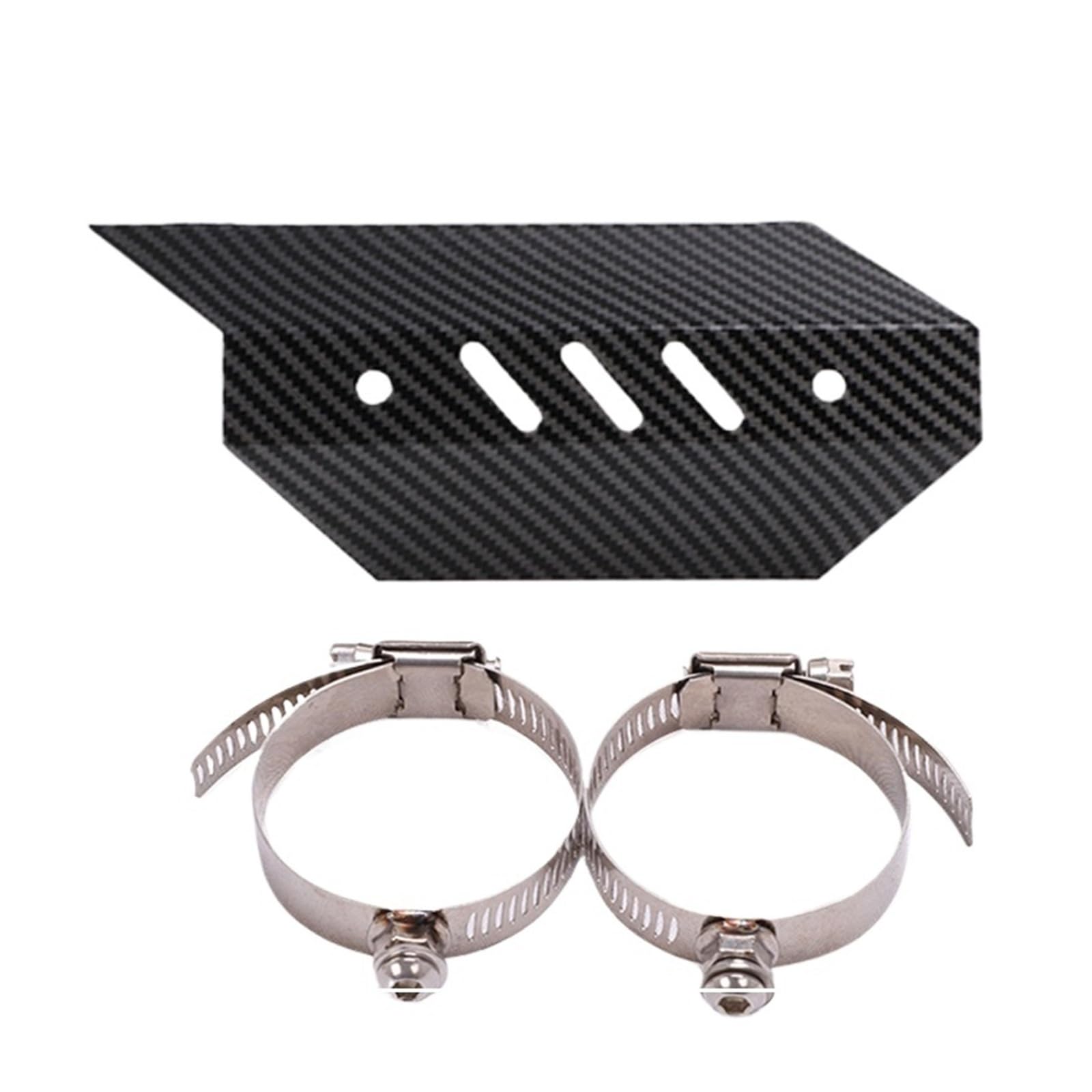Cubierta térmica de escape universal para moto de 3.8 a 4.5 mm 6