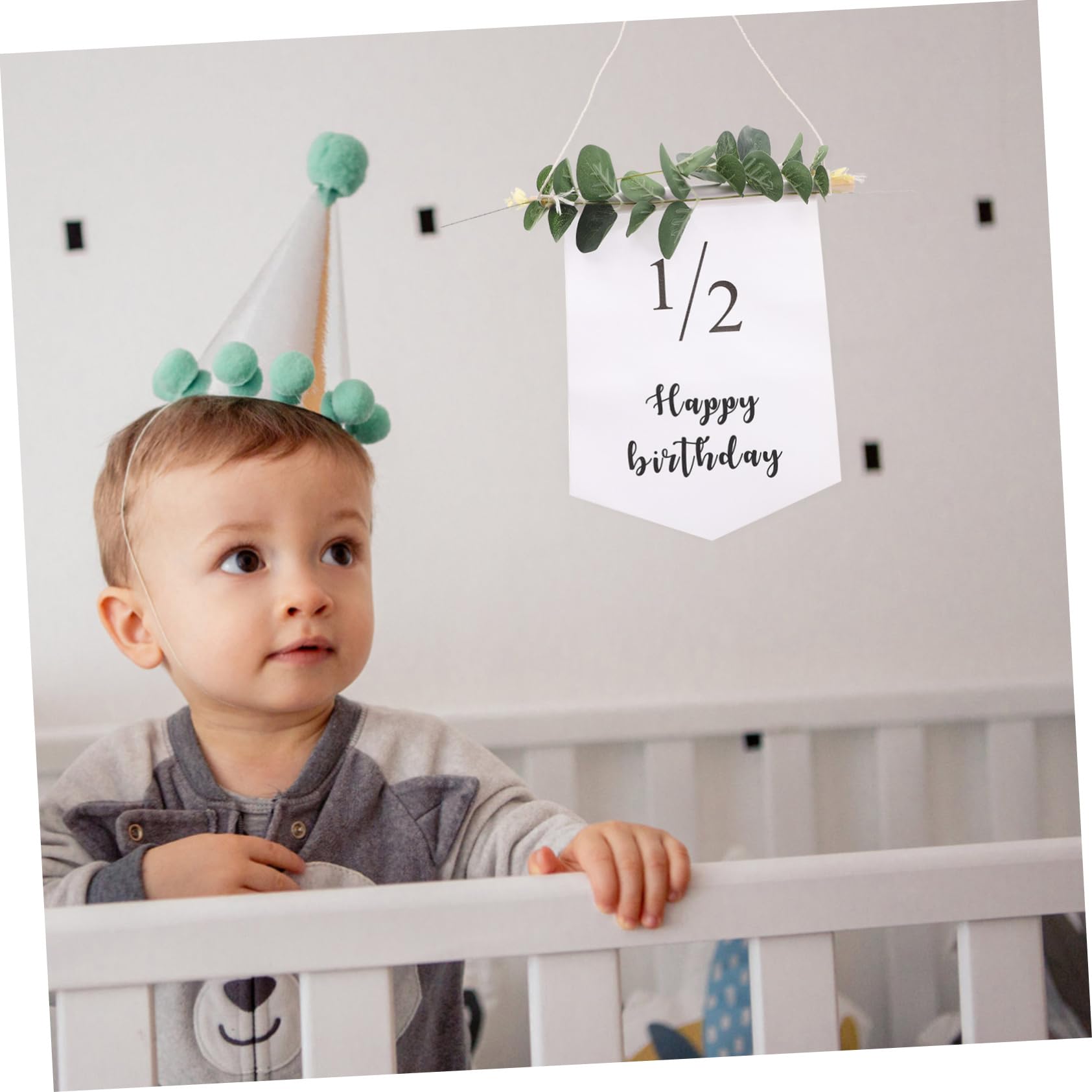 TOYANDONA 2ensembles Guirlande Décorative Feutre Pour Fête