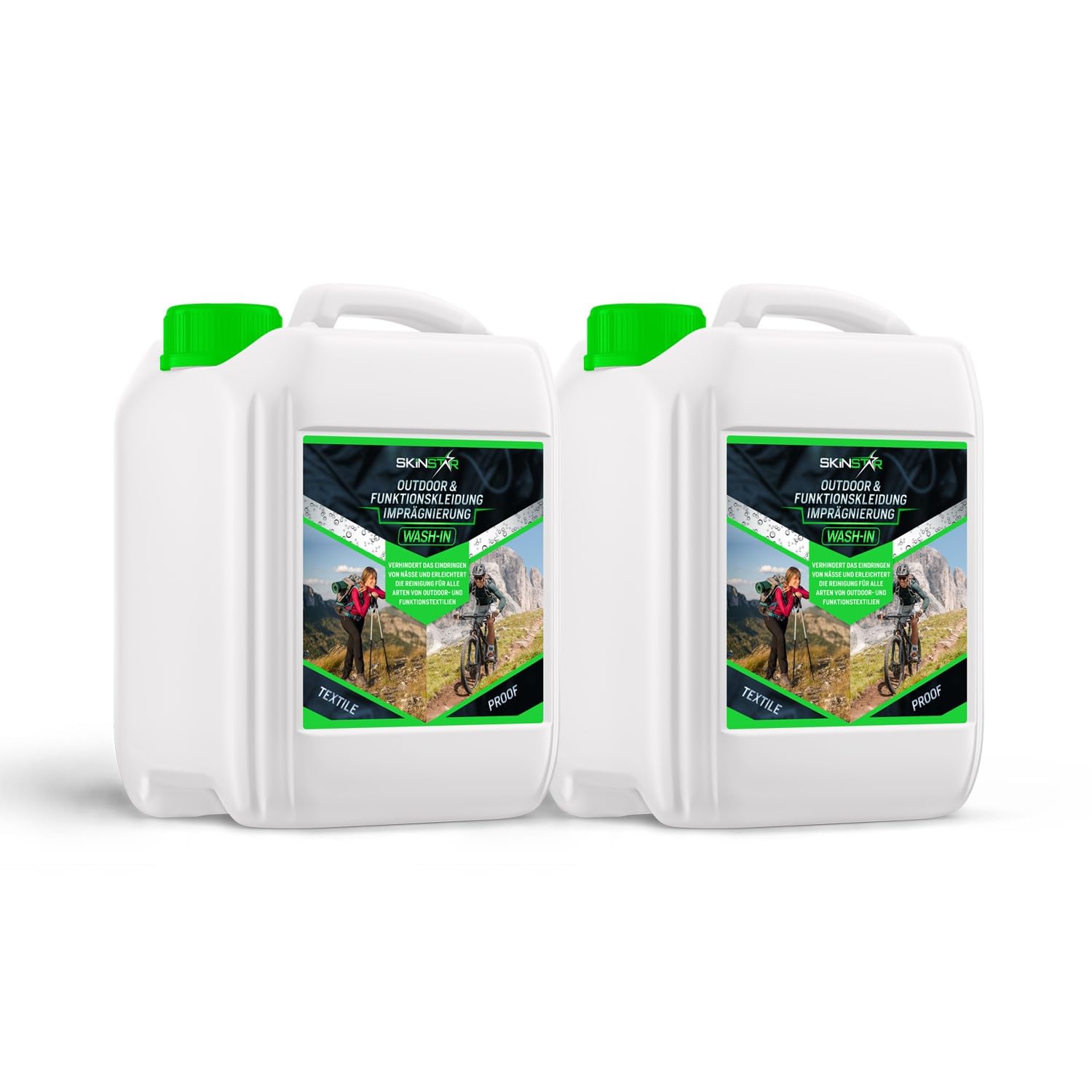 SkinStar Outdoor & Funktionskleidung Wash-In Imprägnierung 5L Textile Proof
