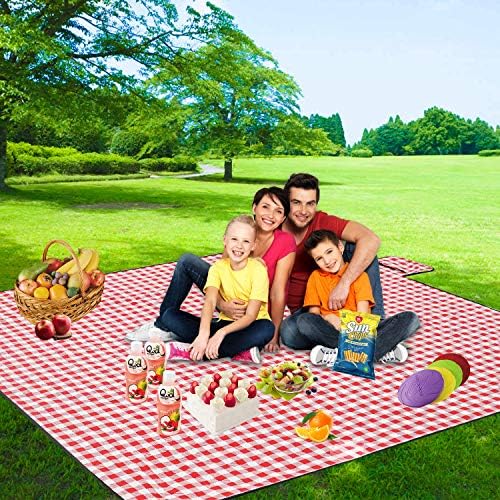 FIDENACK Picnic Blanket Outdoor, Extra Large Beach Blanket Waterproof