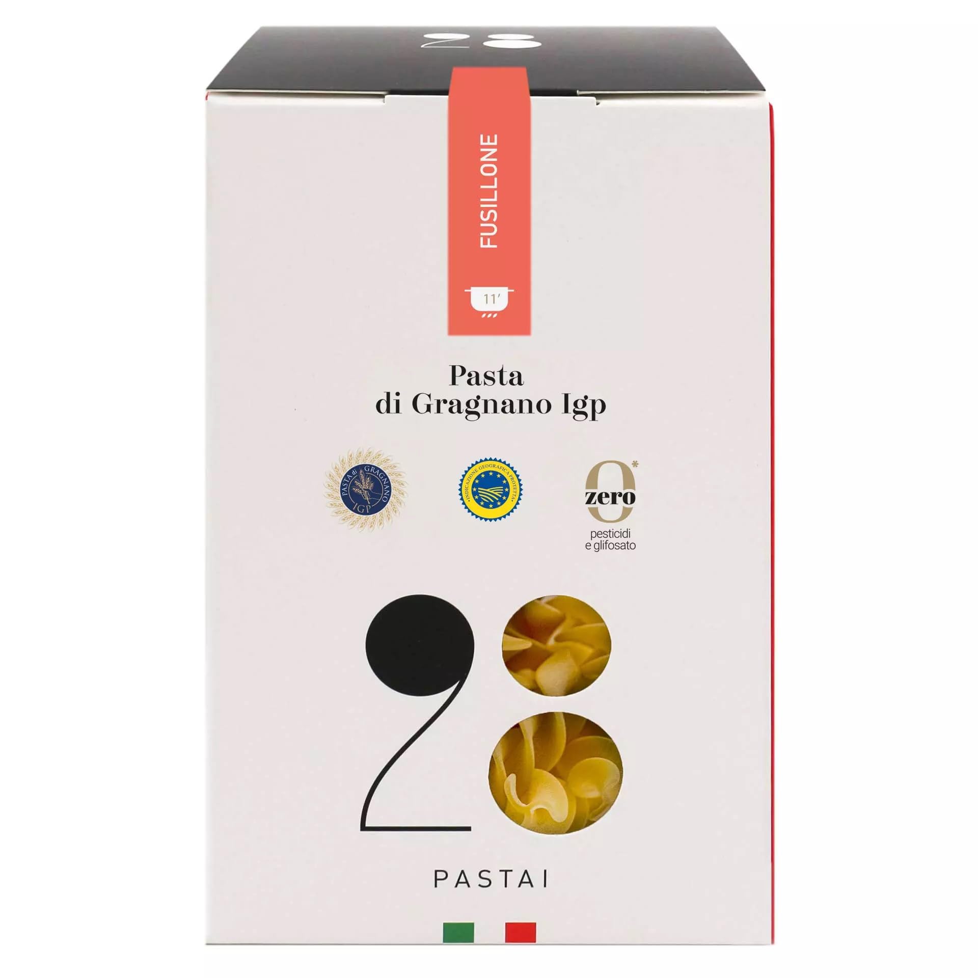 28 Pastai Novità Kit Dispensa "Tradizione" - Pasta di Gragnano IGP - Gift Box - Pasta artigianale di Grano 100% italiano - Trafilata al bronzo - Eccellenza Campana - Box 10 conf da 500 g formati misti