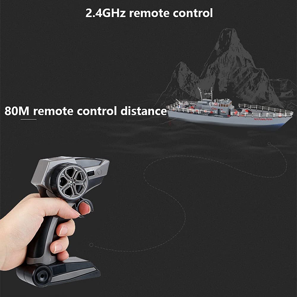 3D-Puzzle Model Battleship Portaerei Giocattolo Sottomarino, Kit di Navi da Guerra Modello in Plastica, Modelli di Navi da Guerra Navali per La Raccolta Simulazione in Scala 1/115 Corazzata