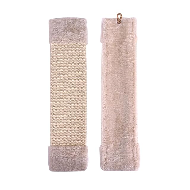 Foto 7 de 8 de Rascador Gato Pared Vertical Alfombra Rascadoras de Cartón para Gatos Tablero para Arañar Resistente Ahorra…