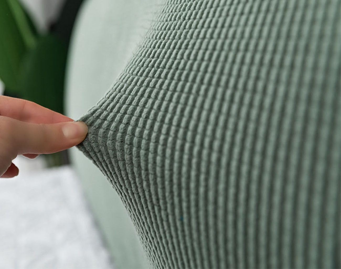 Kopfteilbezug für Bett 180-200cm Bett Kopfteil Bezug Überzug Dehnbare Saubdichte Schutzhülle Staubdichter Bettkopfschutzbezug für Gepolsterte Schlafzimmer Kopftei Hussen Abdeckung Cover
