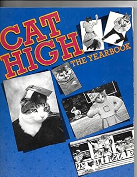 Paperback CAT HIGH PAW PRINTS : The Yearbook Book