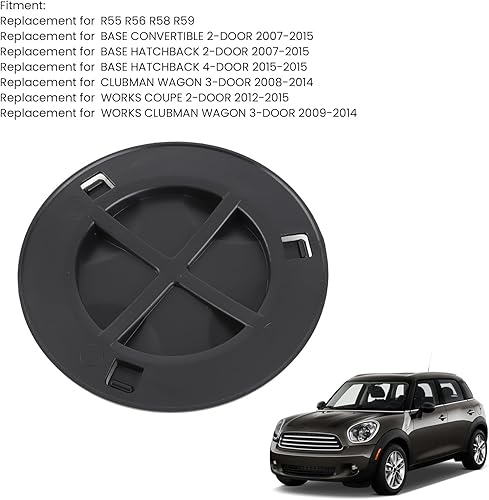 Miniatura 5 de Aramox Guardabarros delantero Cubierta de protección 51772751776 Guardabarros de arco de rueda para R55 R56 R57 R58 R59, cubierta de carcasa de