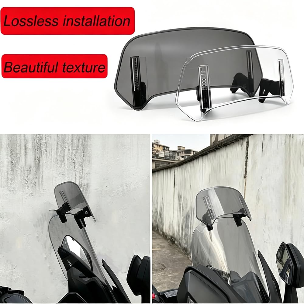 für Honda Transalp 750 XL 750 2023-2025 Windschild Verlängerung Motorrad