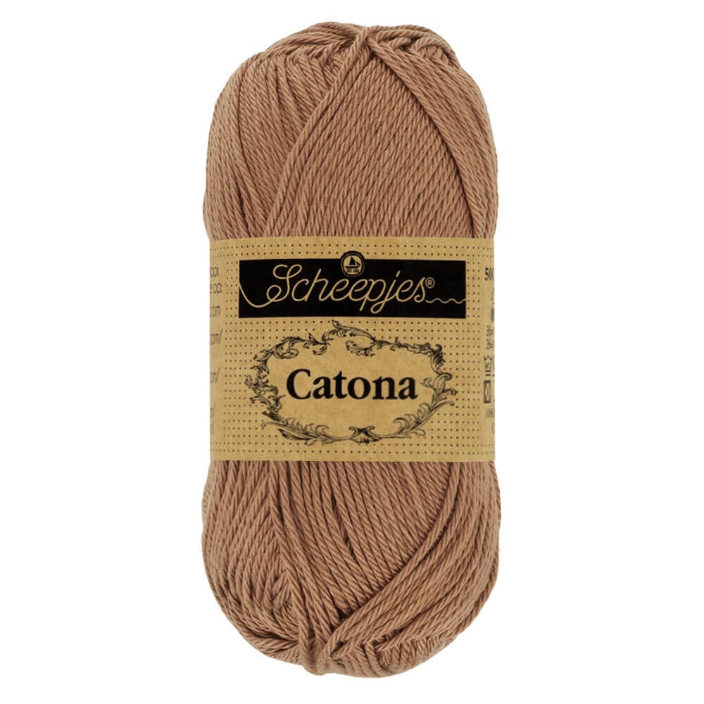 Scheepjes - Scheepjes Catona 503 Hazelnut Yarn - 10x10g