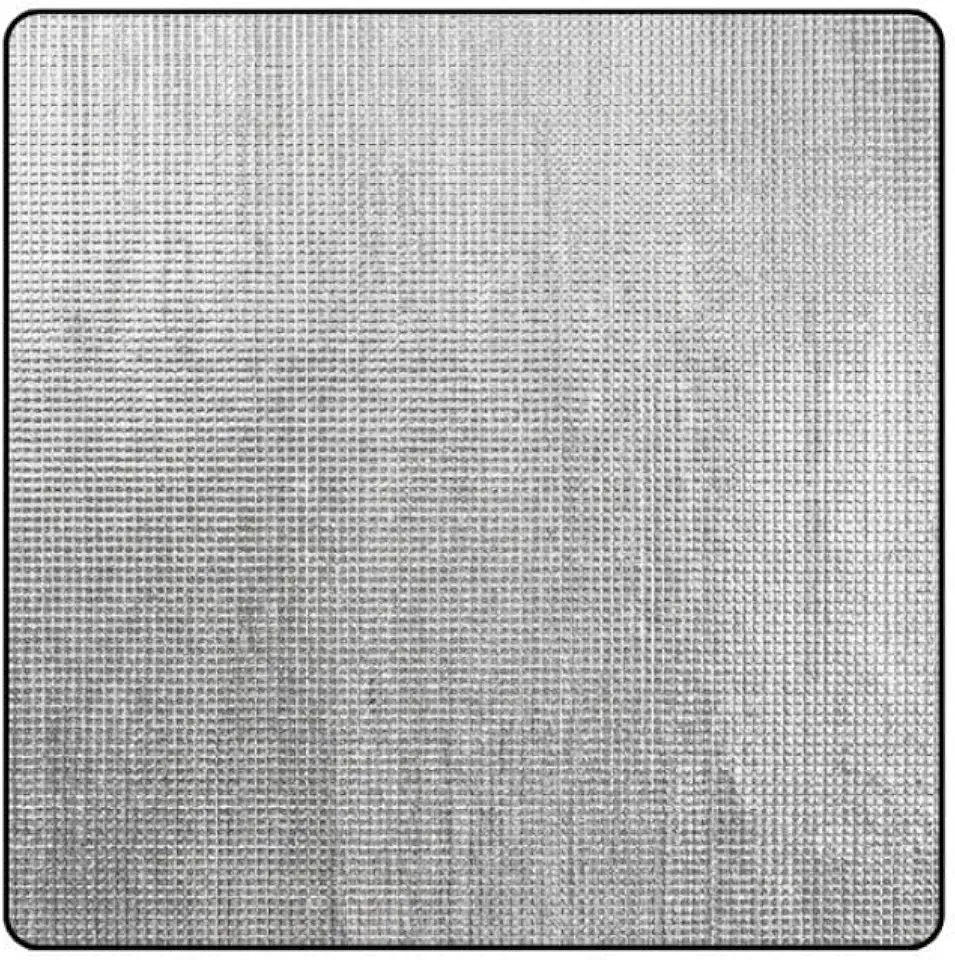 Tapete Isolante Termico Dupla Face Aluminio e Espuma Impermeavel para Camping Praia e Piquenique