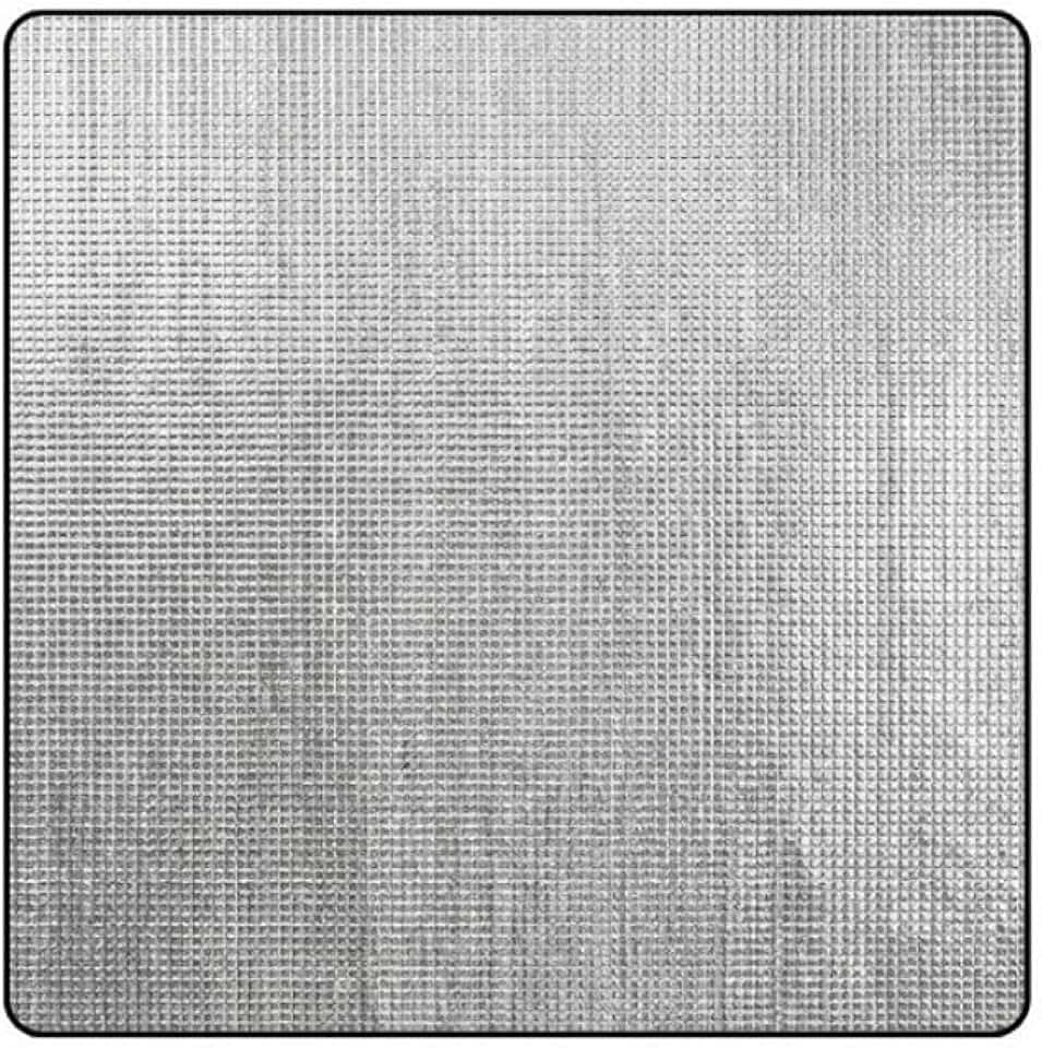 Tapete Isolante Termico Dupla Face Aluminio e Espuma Impermeavel para Camping Praia e Piquenique