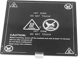 3D-Drucker-Heizbett HeatBed Hotbed 220 X 220 Mm 3 Mm Dickes Aluminium-Heißbett mit 90 Cm Drahtkabelleitung DC12V