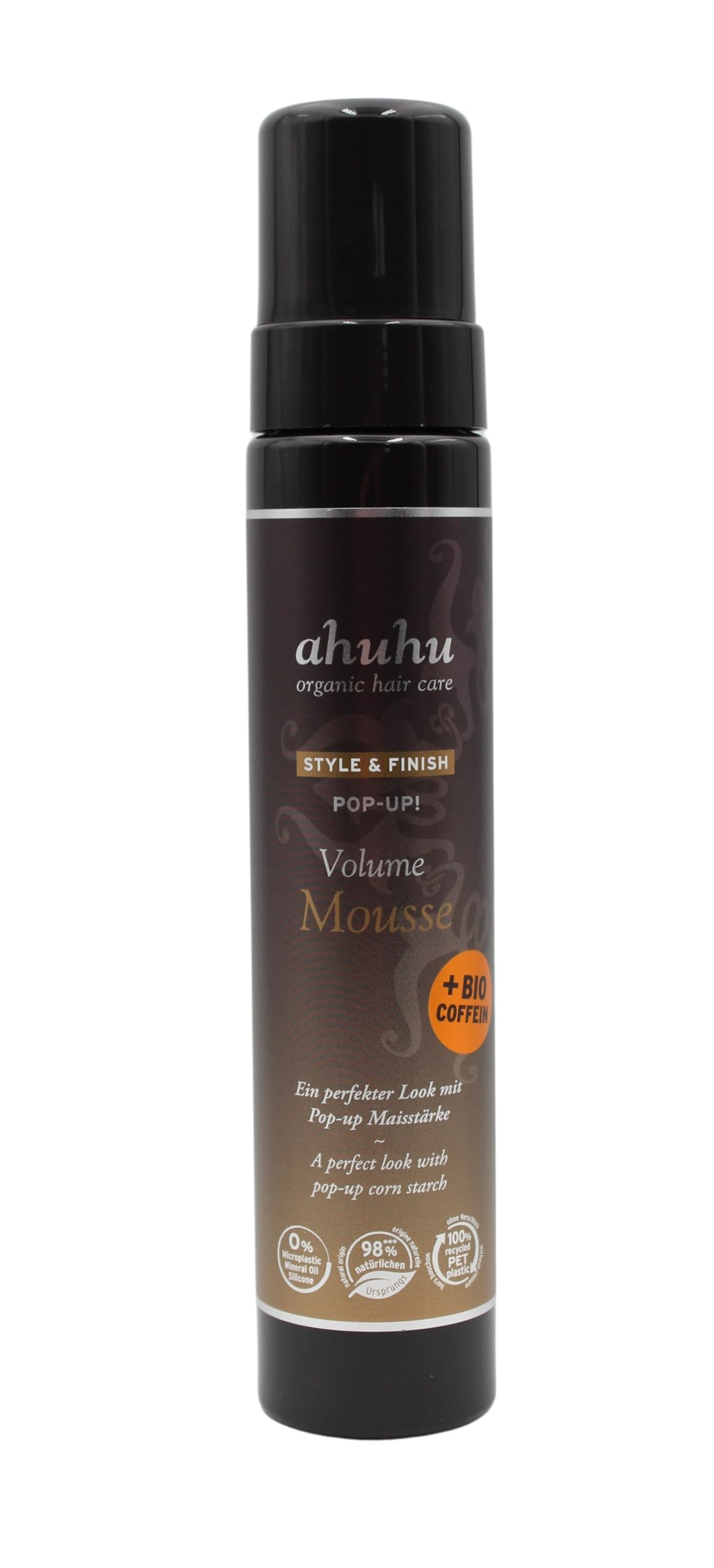 Mousse Volume Bio COFFEIN ahuhu 300 ml la solution pour racines plates