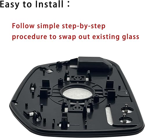 Miniatura 6 de Reemplazo de cristal del espejo lateral del pasajero para Honda Civic 2016-2021, Honda Envix 2018-2022, Honda Crider 2019-2022 - Calentamiento