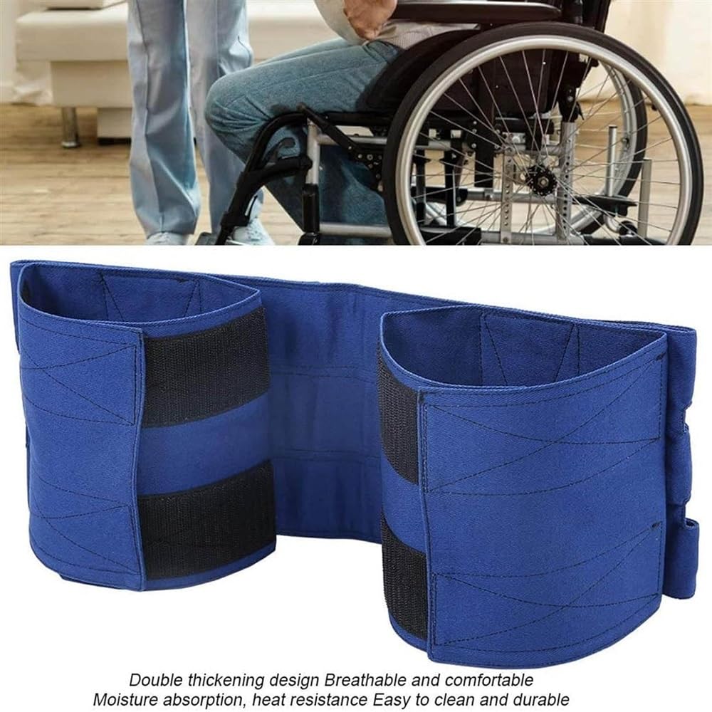 Cinturón de seguridad ajustable para silla de ruedas para ancianos y discapacitados, soporte antideslizante para piernas, accesorios seguros y cómodos para una mayor movilidad
