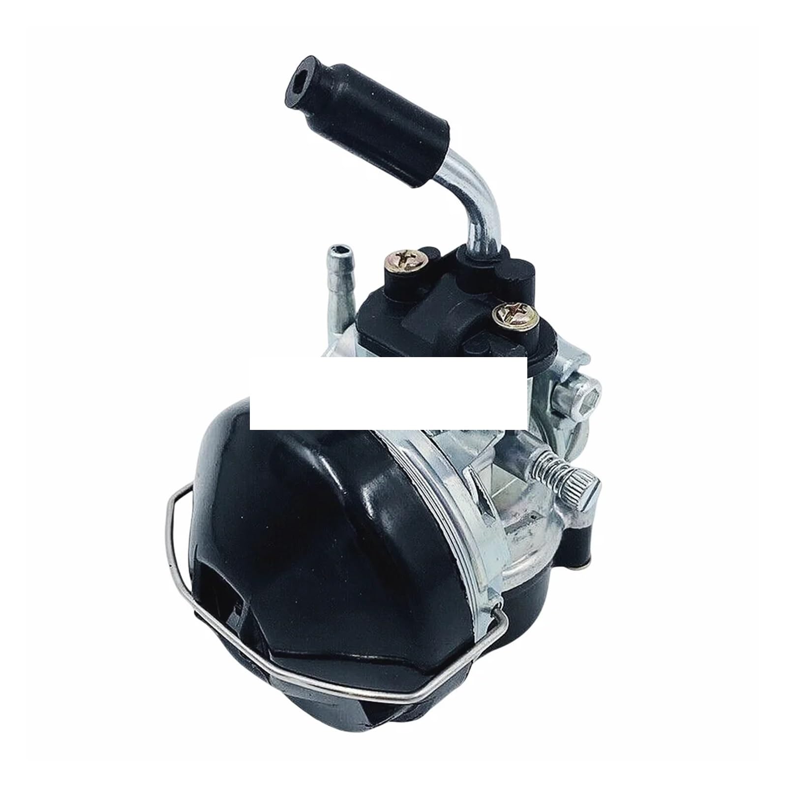 Carburador de moto Carburador para bicicletas de 49cc, 60cc, 66cc, 80cc, 2 tiempos, motorizado con estrangulador